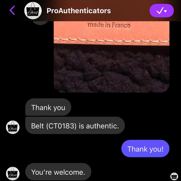 ❌SOLD❌ - LV Leather Belt - Picture 6 of 6